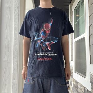 Gildan The Amazing Spider-Man Cinemark Promo T-Shirt Black 2012